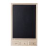 Bloomingville Křídová tabule s šuplíčky Higma  Bloomingville Higma Blackboard, Black