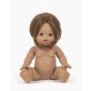 minikane poupee gordis 34cm a cheveux leopoldine mate brune natte