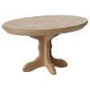 Maileg Dřevěný konferenční stolek oválný  Maileg Oval Coffee Table, Mouse - Nature