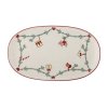 Bloomingville Velký servírovací talíř Yule  Bloomingville Yule Serving Plate, Nature, Stoneware