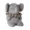 Maileg Plyšový slon  Maileg Elephant Plush, Big - Blue/Grey
