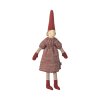 Maileg Vánoční skřítek 31 cm 2025  Maileg Pixy size 2, Girl - Red Dress