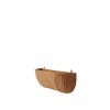 fermLIVING Nástěnná proutěná polička / košík  fermLIVING Braided Wall Pocket - 75x25 - Natural