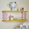 Bloomingville Polička do dětského pokoje Bibiola  Bloomingville Bibiola Shelf, Yellow