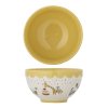 Bloomingville Kameninová miska s narozeninovým motivem Yellow  Bloomingville Celebrate Bowl, Yellow, Stoneware