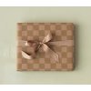 Maileg Balicí papír Checker Rose/Ocher 10m  Maileg Gift Wrap