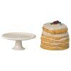 Maileg Dortový stojan s dortem  Maileg Party Cake and Cake Stand, Mouse