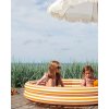 liewood savannah pool mustard and creme de la creme stripes 150x25 cm inflatable pools 100928 zoom