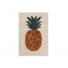 fermLIVING Koberec Fruiticana Pineapple vel. S