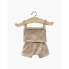 Collection Minikane poupee gordis nouveautes automne hiver 2021 les ptits basiques dessous garcon beige chine