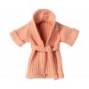 Maileg Župánek pro myšku Coral  Maileg Bathrobe, Mouse Coral