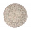 Maileg Velký kulatý polštářek Flower Merle  Maileg Cushion round large, Flower