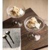 fermLIVING Skleničky na šampaňské set 2 ks  fermLIVING Ripple Champagne Saucers Set of 2 Clear