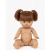 minikane poupee exclusive gabrielle rousse aux yeux marrons yeux dormeurs cils marrons