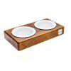 dog bowl duo ceramic amber bowlandbonerepublic p1