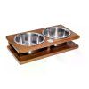 dog bowl grande brown bowlandbonerepublic p1