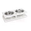 dog bowl grande white bowlandbonerepublic p1
