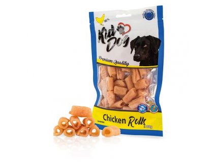 KIDDOG kuřecí trubičky řezané 80 g