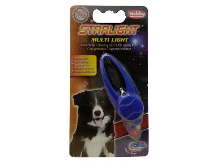 Starlight Multi Light blikající přívěšek na psí obojek 1ks