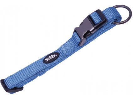 Nobby CLASSIC COMFORT obojek nylon světle modrý M-L 50-65cm