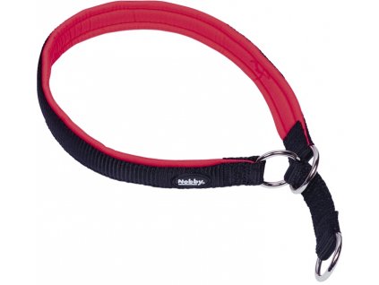 Nobby CLASSIC PRENO polostahovací obojek polstrovaný červená XL 60-70cm