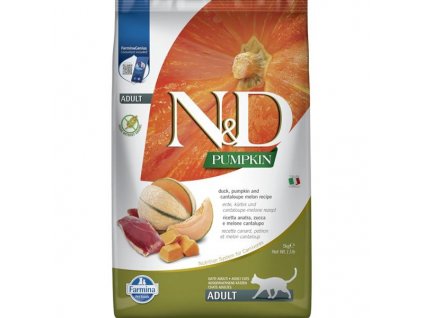 N&D PUMPKIN Cat GF Duck & Cantaloupe Adult 5 kg