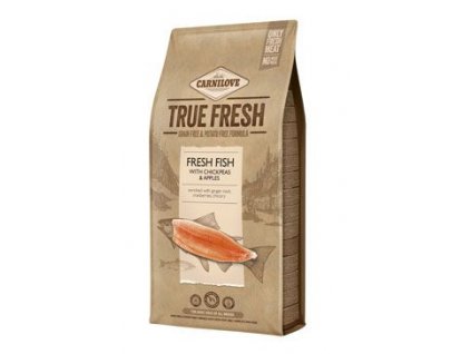 Carnilove Dog True Fresh Fish  Adult 11,4kg  + pamlsky  250g zdarma