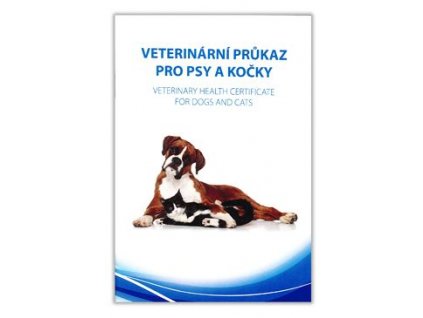 Očkovací průkaz pes/kočka Dyntec mezinárodní 1ks