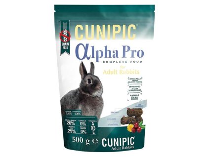 Cunipic Alpha Pro Rabbit Adult - králík dospělý 500 g