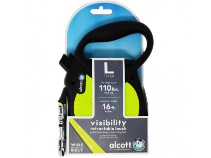 Alcott navíjecí v.Visibility(do 50kg)neon L 5m