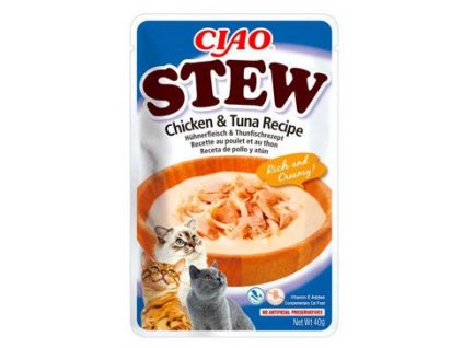 Churu Cat CIAO Stew Chicken&Tuna Recipe 40g