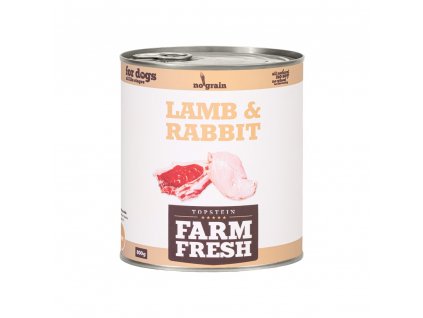 Farm Fresh Lamb & Rabbit 800 g