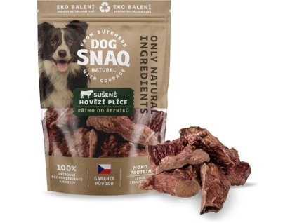 DOG SNAQ - Hovězí plíce sušené 200g