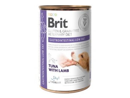 Brit VD Dog GF konz. Gastrointestinal Low Fat 400g