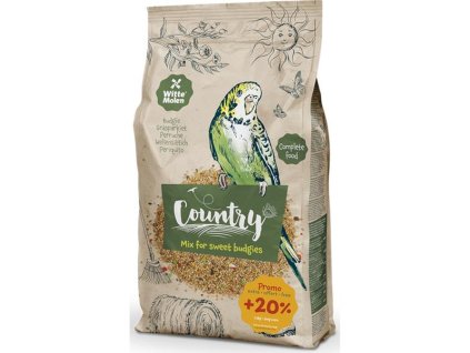 Witte Molen Country Budgie-andulka 2,5 kg +20% ZDARMA