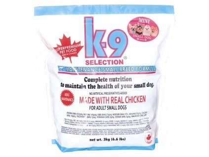 k 9 selection maintenance formula krmivo pro dospele psy