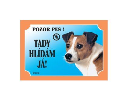 Cedulka Dafiko JACK RUSSEL TERIÉR