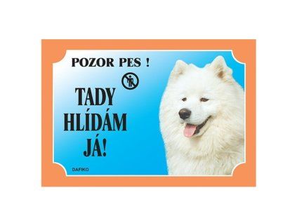 Cedulka Dafiko SAMOJED