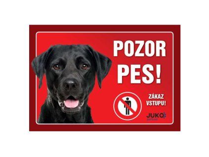 Cedulka Juko LABRADOR černý