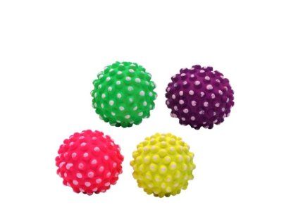 Neon míč ježek mix barev 7,2 cm