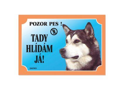 Cedulka Dafiko MALAMUT