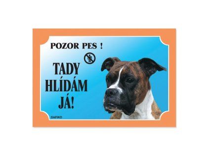 Cedulka Dafiko BOXER