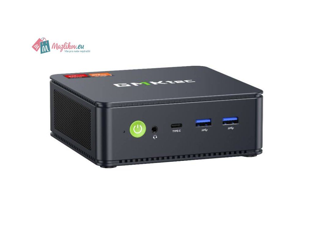 MINI PC GMKtec M5 Ryzen 7 5700U 16GB RAM + 512GB SSD Black 