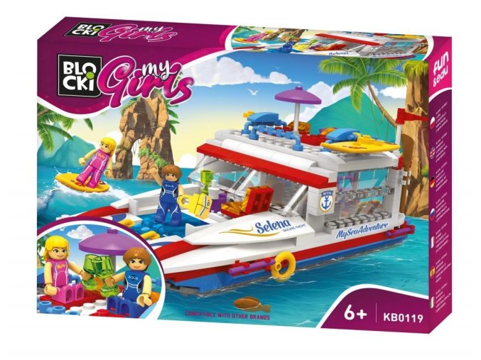 BLOCKI KB0119 MyGirls námořní dobrodružství bloky VYPRODÁNO