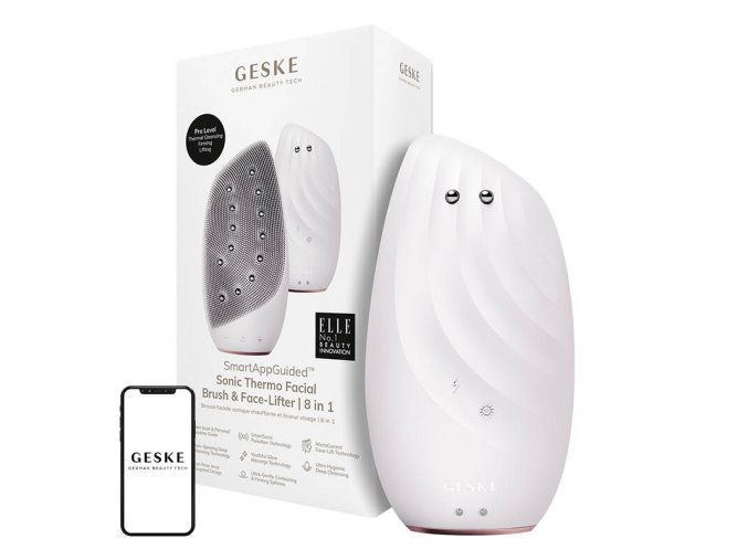 Sonic Thermo Facial Brush & Face-Lifter 8in1 Geske with APP (starlight)