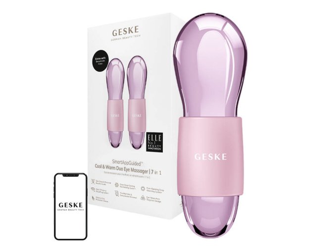 Cool & Warm Duo Eye Massager 7 in 1 Geske (pink)