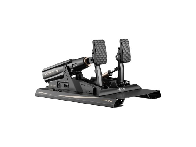 Sada plynového pedálu CRP2 + aktivní univerzální pedál mBooster Moza Racing mBooster Pedálová sada RS082 (PC)