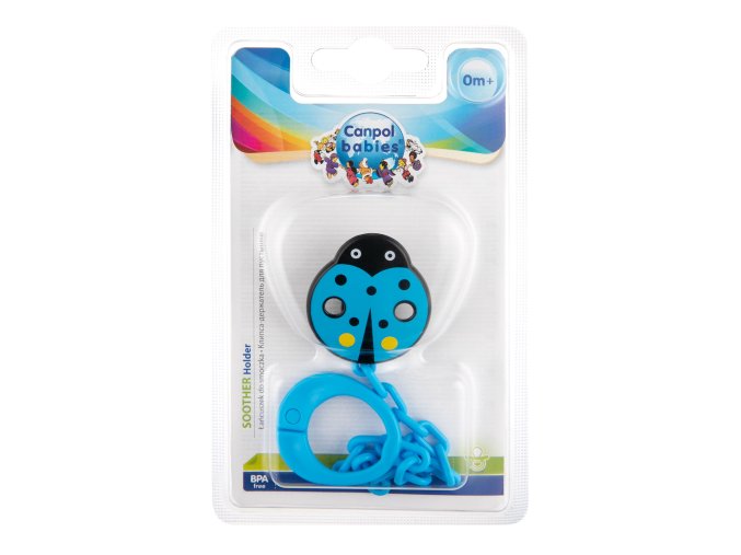 CANPOL 10/873 Dudlík řetěz Ladybird
