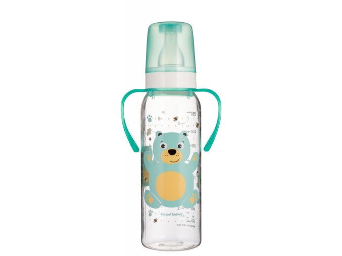 CANPOL 11/845 Láhev 250ml + držadlo BPA 0%