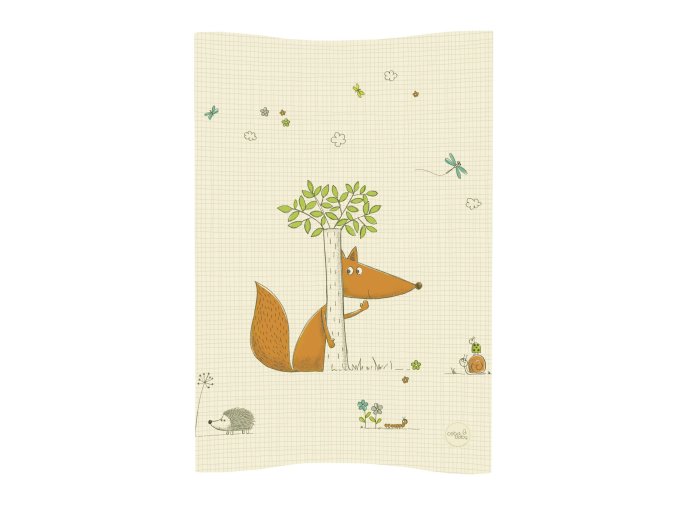CEBA 104-059-170 COSY měkký profilovaný přebalovací pult (50x70) fox ecru